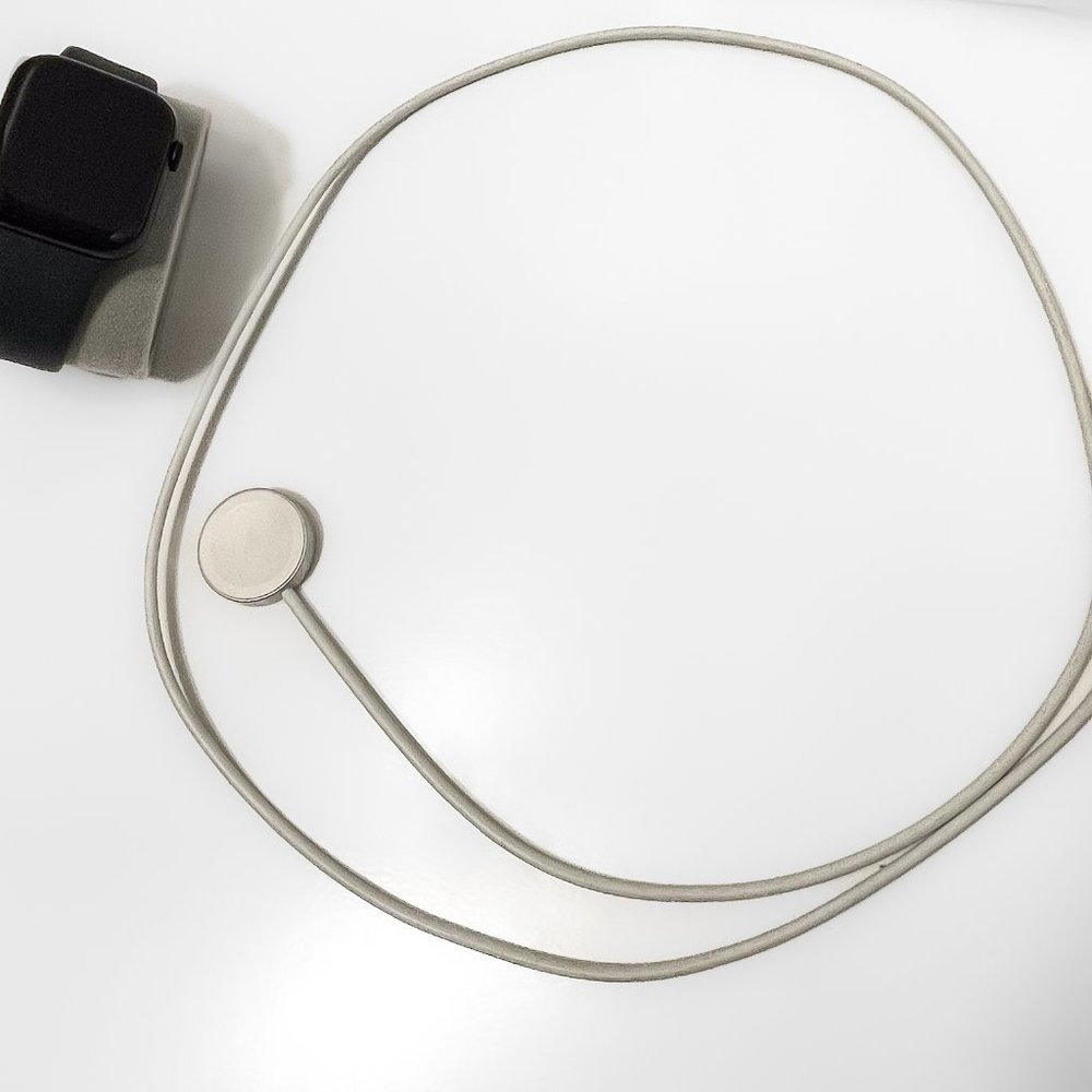 Apple Watch Series 7 GPS + Cellular Aluminum 45mm Black Midnight Sport Band M/L - Picture 15 of 16